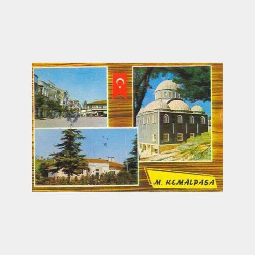 1973 Bursa Mustafakemalpaşa Damgalı Kartpostal
