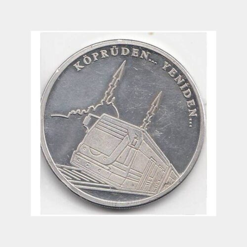 2005 İ.E.T.T. Eminönü Kabataş Tramvay Hattı Madalyonu