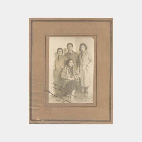 1931 Mersin Büyük Boy Aile Fotoğraf