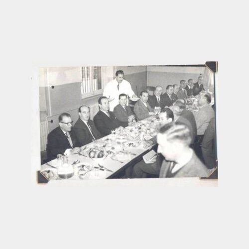 1964 Osmanlı Bankası Personel Yemeği Fotoğraf