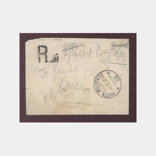 1920 Osmanlı Makbuzları Posta Damgaları - Görsel 3