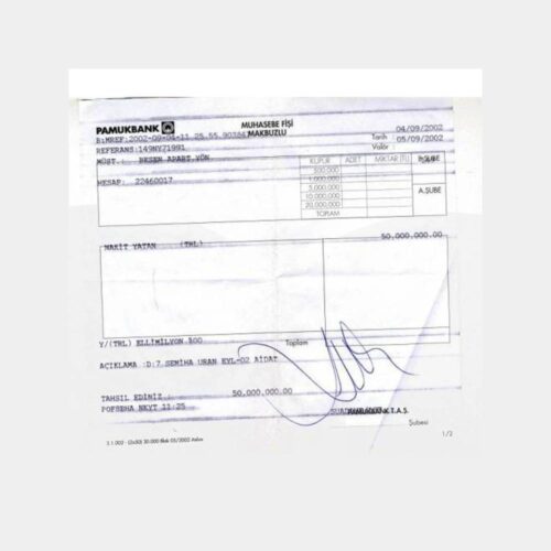 2002 Pamukbank Makbuzu
