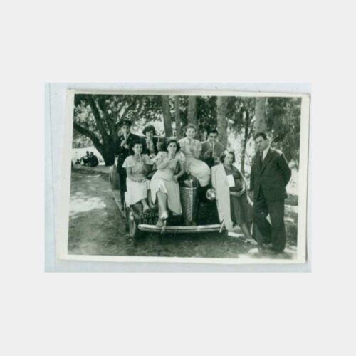 1949 Antakya 42 Plaka Eski Oto Grup Fotoğraf