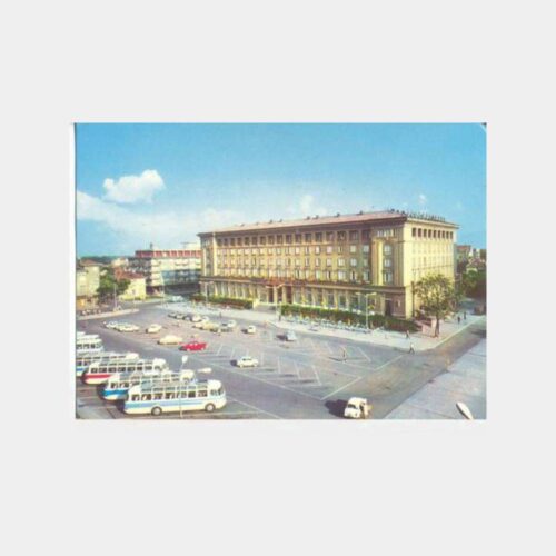 Bulgaristan Plovdiv Şehir Görünüş Kartpostal