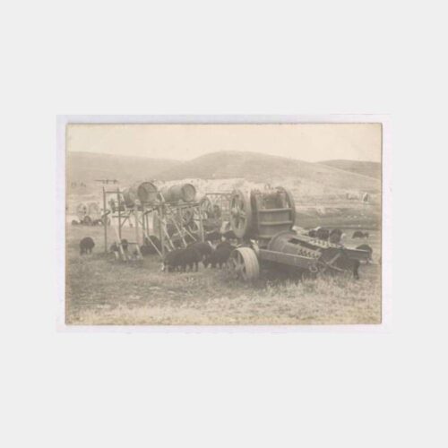 1931 Kars Sarıkamış Taş Kırma Makinesi Fotoğraf