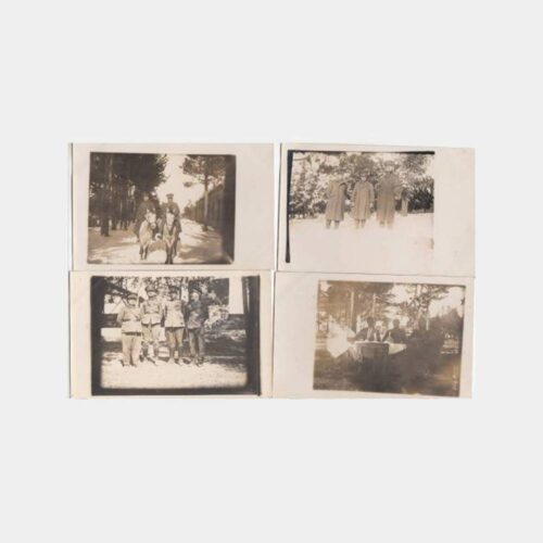 1929 Kars Sarıkamış Askeri Albümden 4 Adet Fotoğraf