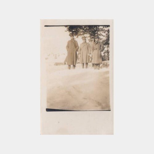 1930 Kars Sarıkamış Askeri Albümden 2 Adet Fotoğraf