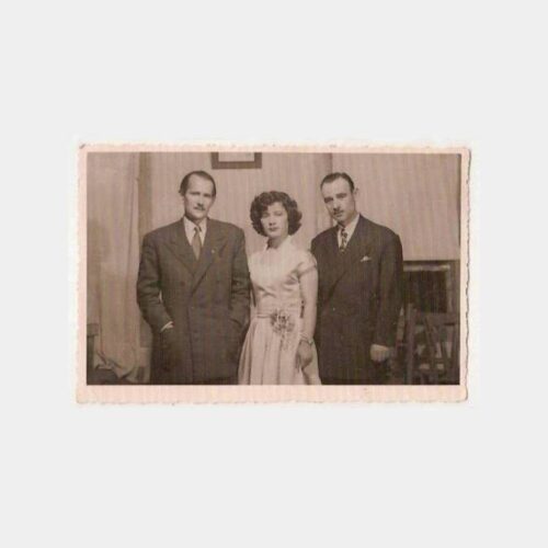 1941 Hasköy Taşkızak Görevli Aile Fotoğraf