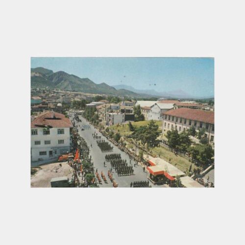 1975 Antakya Tören Geçişi Görünüş Kartpostal
