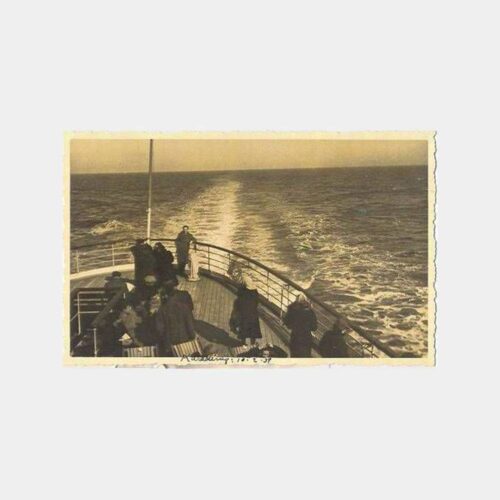 1939 Transilvanya Gemisi Karadenizde Fotokart