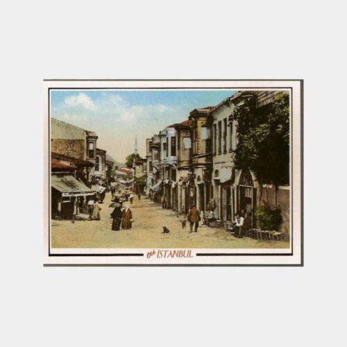 İstanbul Üsküdar Gravür Tablo Kart