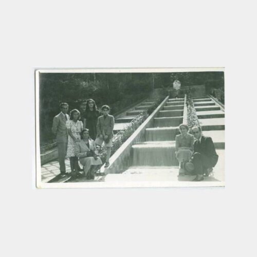 1940 Yalova Termal Terasları Aile Fotoğraf