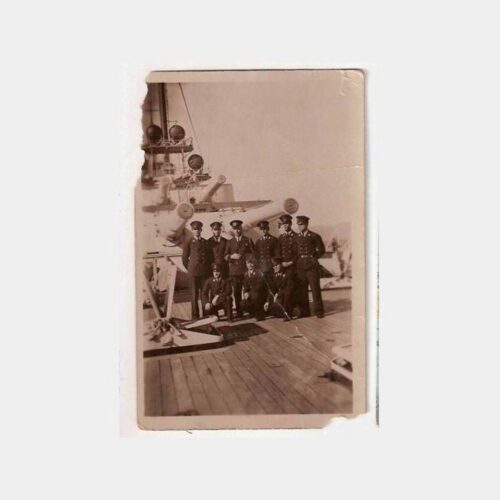 1938 Yavuz Savaş Gemisi Denizcileri Fotoğraf