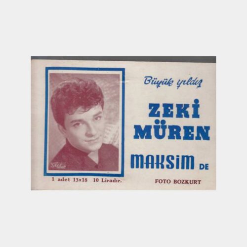 İstanbul Maksim Zeki Müren Fotoğraf Kabı