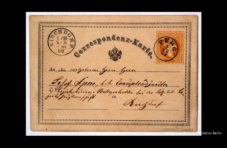 Correnpondenz Karte