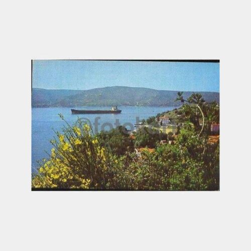 Anadolu Kavağı Vapurlar Kartpostal