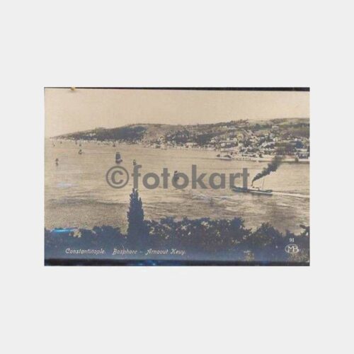 Arnavutköy Kıyıları Nadir Kartpostal