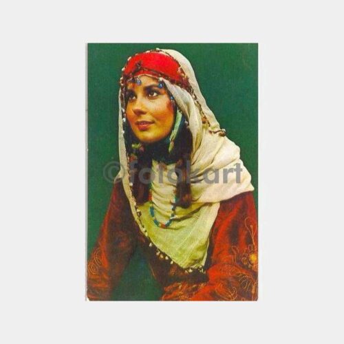 Aysun Güven Köylü Güzeli Kartpostal