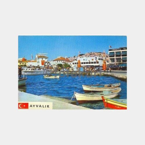 Ayvalık Sahilden Görünüm Kartpostal