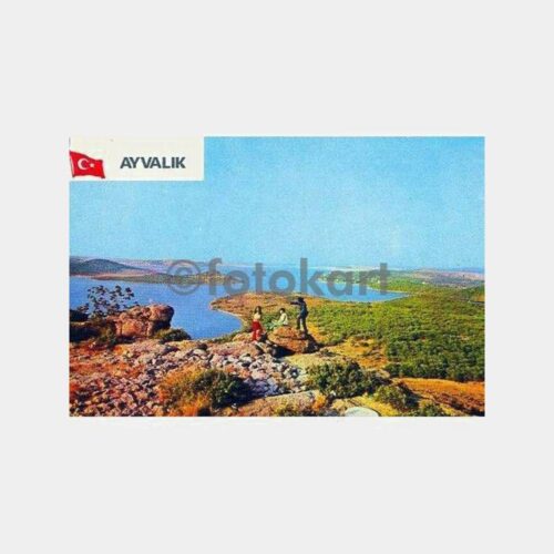 Ayvalık Sahil Görünüş Kartpostal