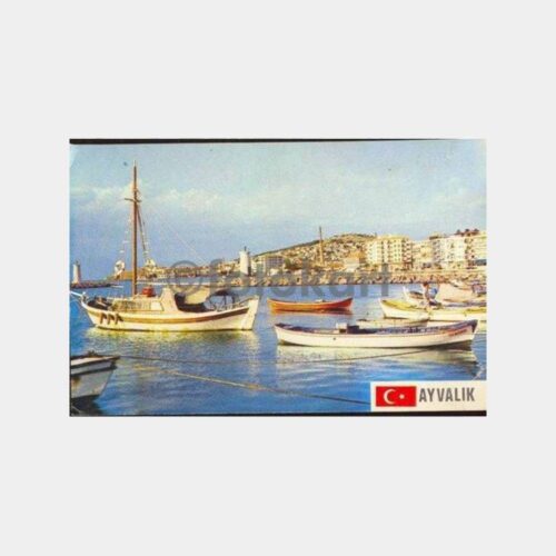 Ayvalık Sahilden Şehir Görünüş Kartpostal