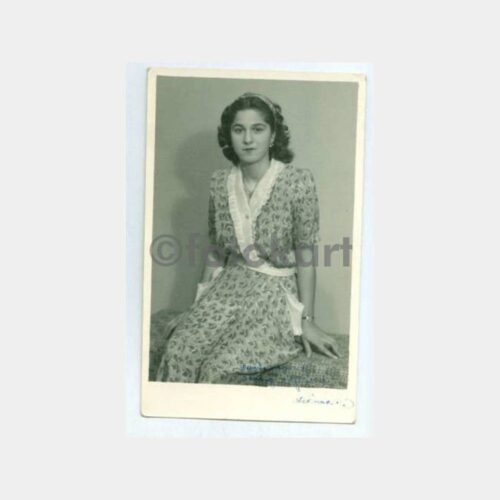 1950 İskenderun Foto Çığır Kadın Fotoğraf