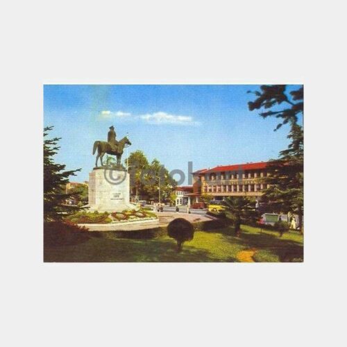 Bursa Atatürk Heykeli Kartpostal