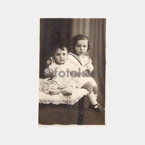 Denizci Kız Çocuk ve Kardeşler Stüdyo Fotoğraf