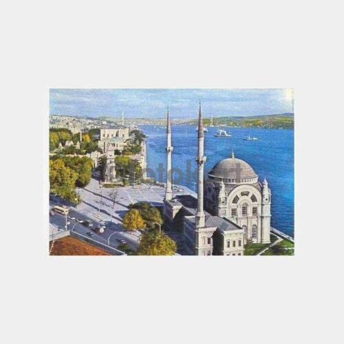 Dolmabahçe Camii ve Sarayı Kartpostal