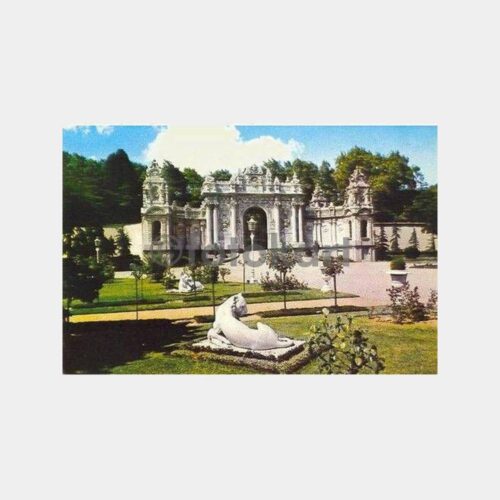 İstanbul Dolmabahçe Sarayı Kapısı Kartpostal