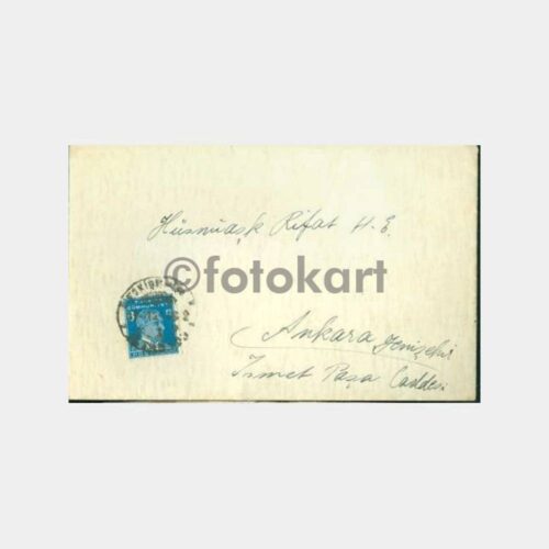 1933 Eskişehir Damgalı Posta Zarfı