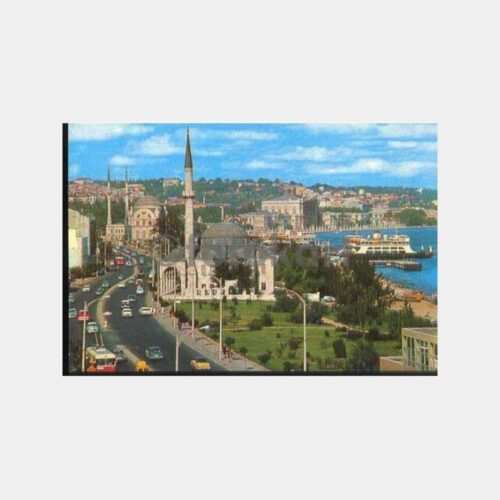 1986 Kabataş Fındıklı Araba Vapuru Kartpostal