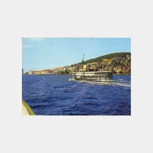 İstanbul Heybeliada Vapur Kartpostal