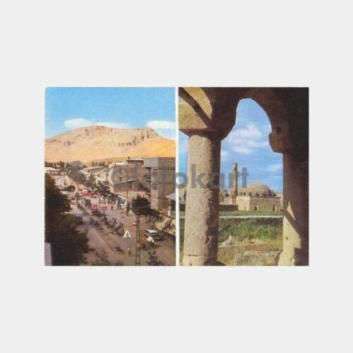 Van Hüsrevpaşa Camii ve Ana Cadde Kartpostal