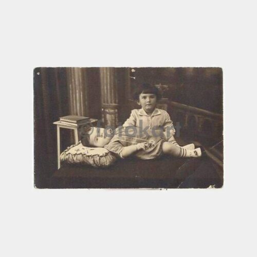İki Çocuk Stüdyo Fotoğraf