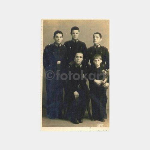 1936 Bursa Işıklar Lisesi Hatırası Fotoğraf