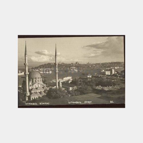İstanbul Limanı ve Gemiler Fotokart