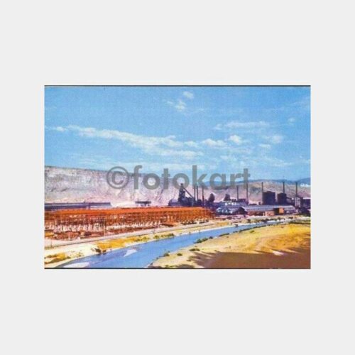 Karabük Demir Çelik Fabrikası Kartpostal