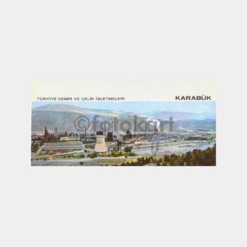 Karabük Türkiye Demir ve Çelik İşletmeleri Kartpostal