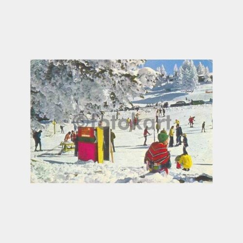 Bursa Uludağ ve Kayak Kartpostal