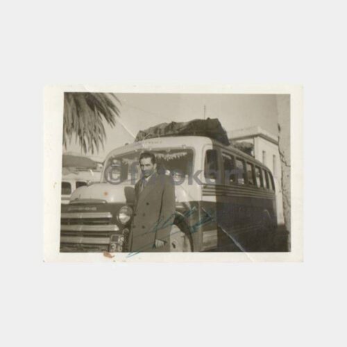 1950 İskenderun Otobüs Konulu Fotoğraf
