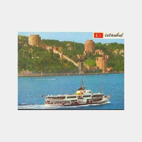 Rumelihisarı ve Vapur Kartpostal