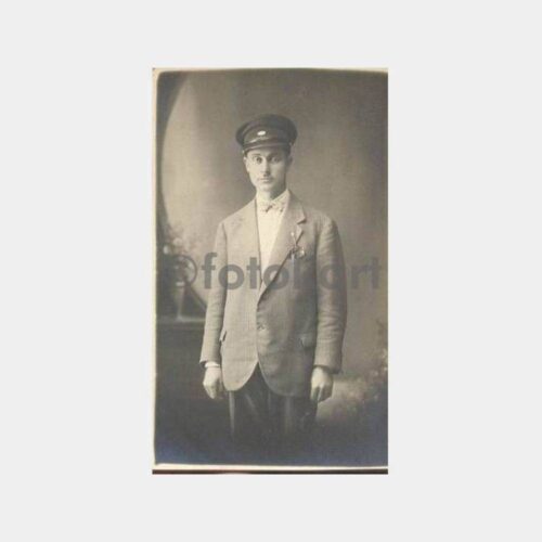1933 Şapkalı Beyefendi Stüdyo Fotoğrafı