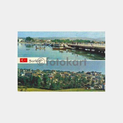 Şarköy Tekirdağ 2 Ayrı Görünüş Kartpostal