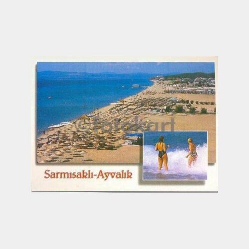 Ayvalık Sarımsaklı Kartpostal
