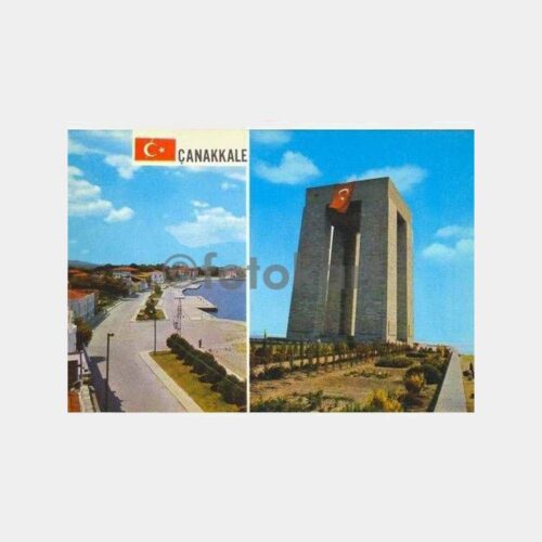 Çanakkale Şehitler Anıtı Rıhtım Kartpostal
