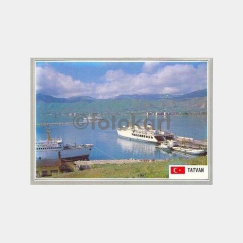Tatvan Feribot ve Vapurlar Kartpostal