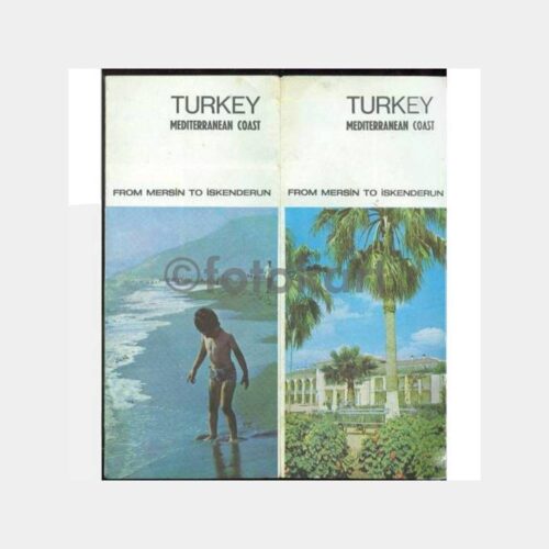 1962 İskenderun Mersin Turistik Broşür