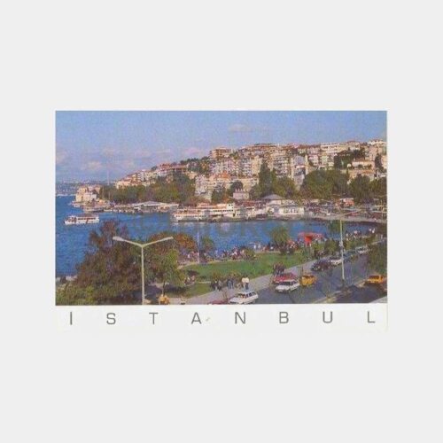 Üsküdar İskele ve Vapurlar Kartpostal
