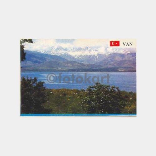 Van Gölü ve Karlı Dağlar Kartpostal